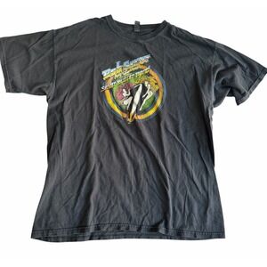 Bob Seger 2007 Summer Concert Tour Graphic T Shirt XL Black Rock Band Tee